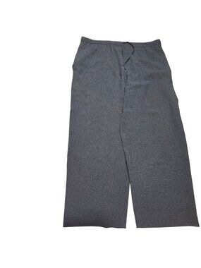 Vintage Saks Fifth Avenue Real Clothes Lounge Pants Womens Size XL Blue Textured
